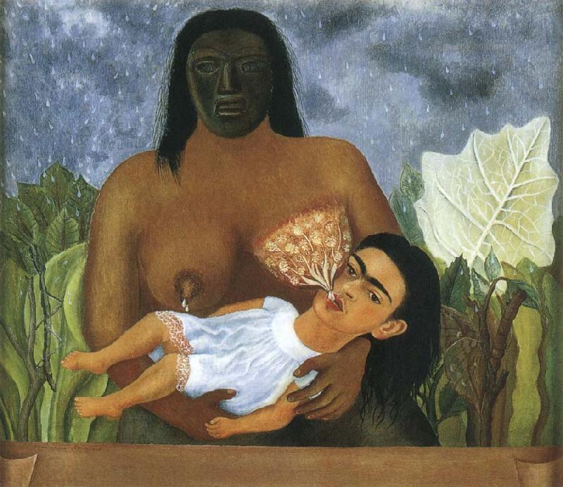 Frida Kahlo Amah and i oil painting picture